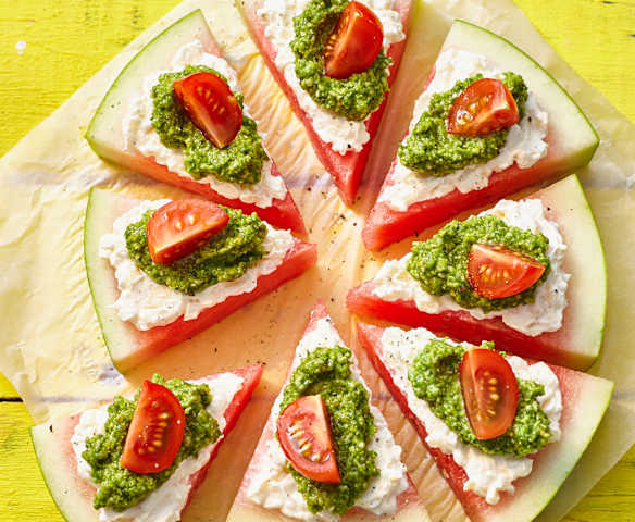 Melonenpizza