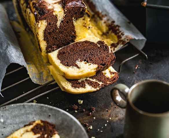 Cake marbré à la vapeur
