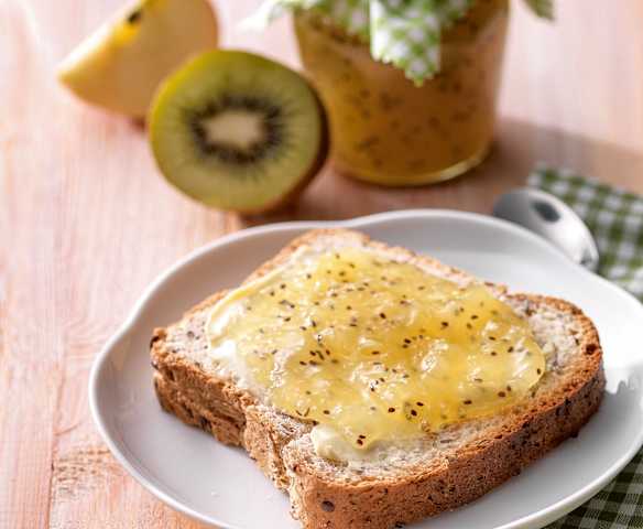 Apfel-Kiwi-Konfitüre