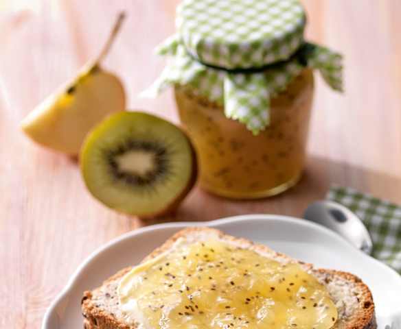 Dżem z jabłek i kiwi Dżem z jabłek i kiwi