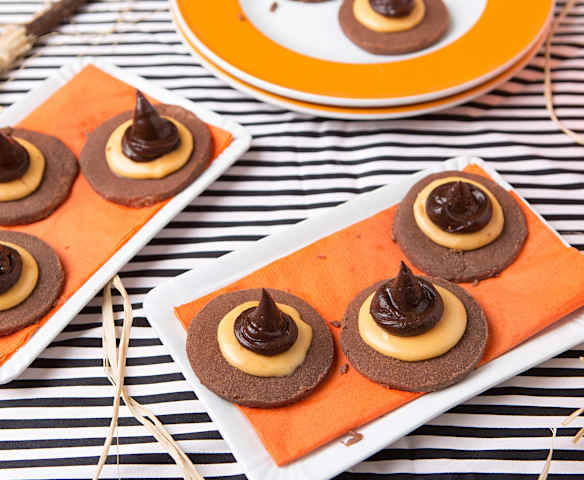Pastas sombreros de bruja