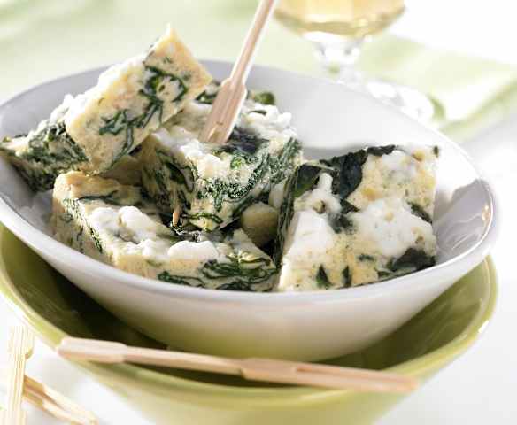 Spinat-Frittata Spinat-Frittata