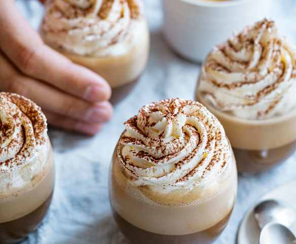 Pannacotta façon cappuccino