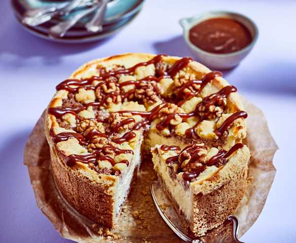 Bratapfel-Käsekuchen