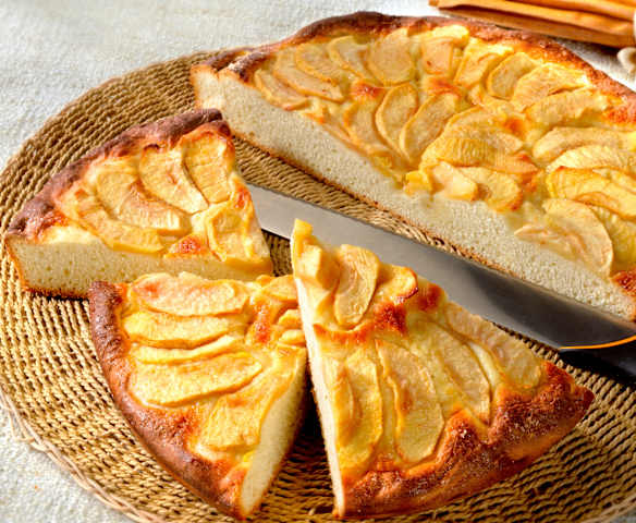 Focaccia dolce alle mele