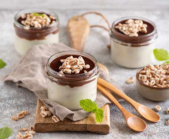 Deser à la Kinder Country® w słoiczku