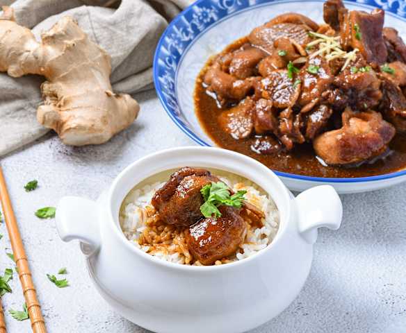 麻油姜丝鸡丁
