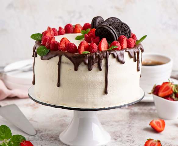 Oreo® lagkage med chokoladedryp