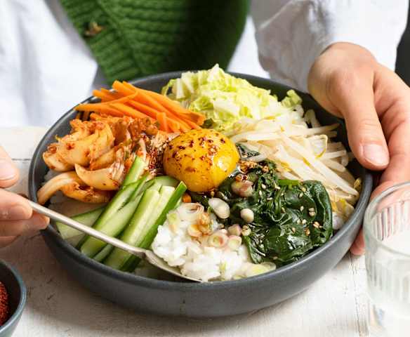 Bibimbap végétarien