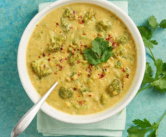 Broccoli Red Lentil Soup
