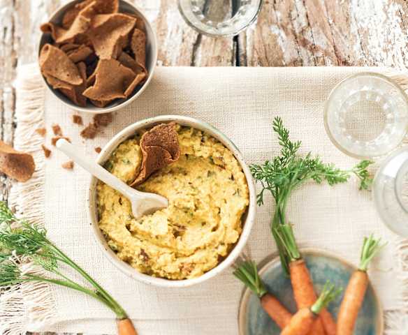 Tartinable aux lentilles corail et curry breton