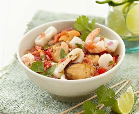Mexikanische Salsa mit Frutti di Mare