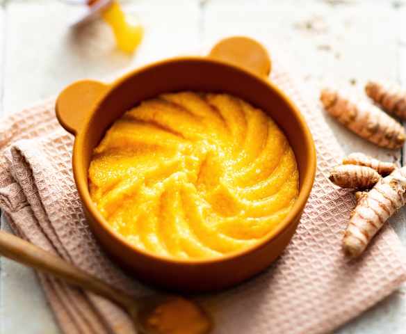 Carrot, Parsnip and Turmeric Purée
