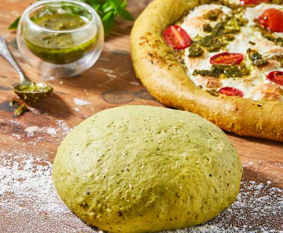 Pesto Pizza Dough