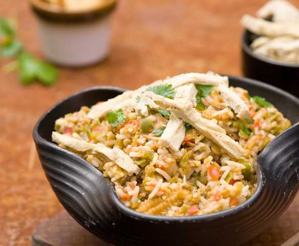 Nasi goreng wegetariański