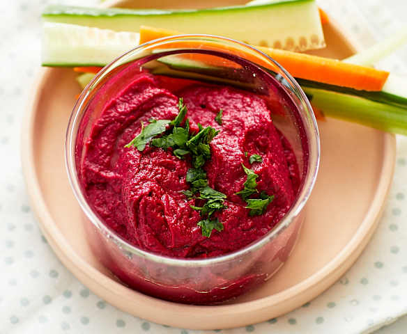 Rote-Bete-Hummus