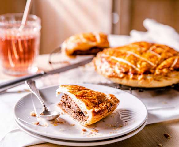 Galette des rois noix de pécan et sirop d'érable