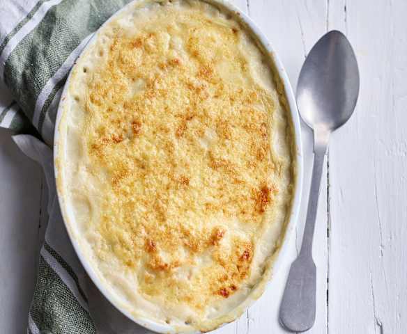 Bacalhau com “natas”