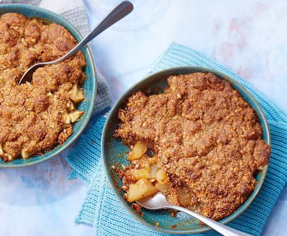 Crumble pomme-cannelle Crumble pomme-cannelle