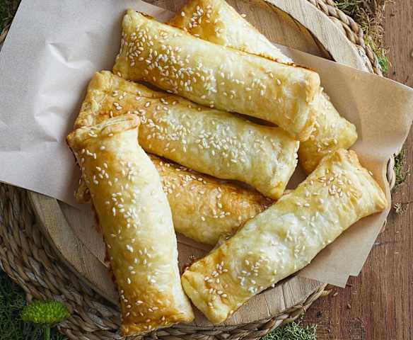 Fagottini sfogliati alle melanzane