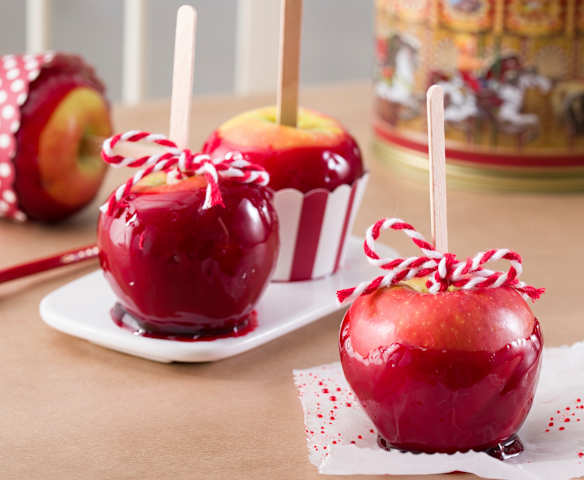 Manzanas caramelizadas