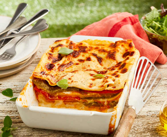 Lasagne aux trois poivrons