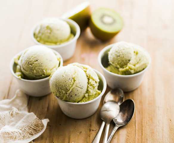 Sorbet kiwi Sorbet kiwi