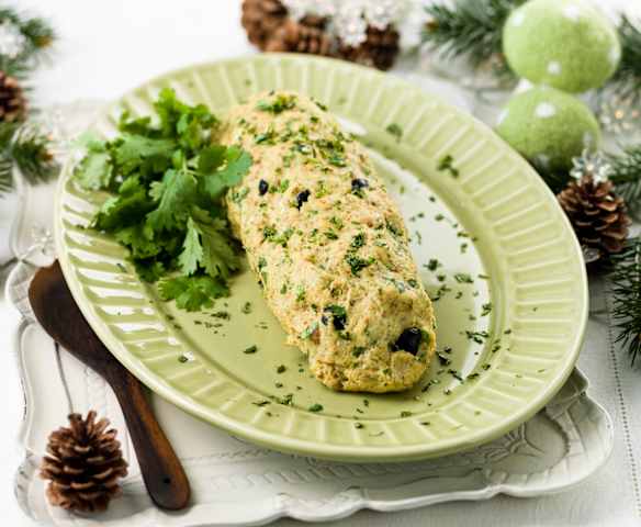 Migas de broa com bacalhau