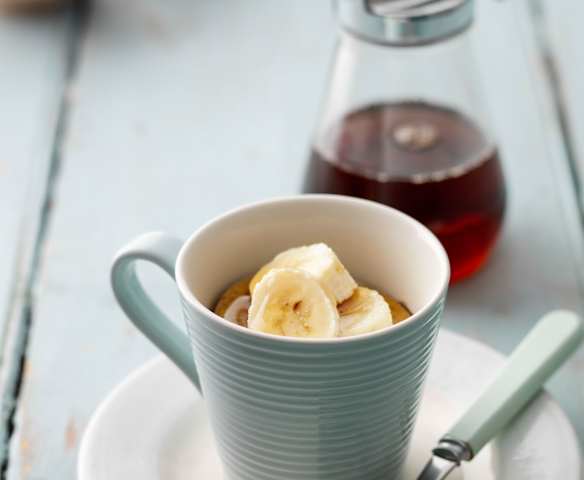 Banana Mug Cakes