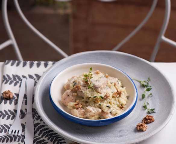 Risotto z kurczakiem i cukinią