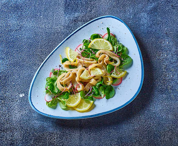 Insalata di calamari al limone