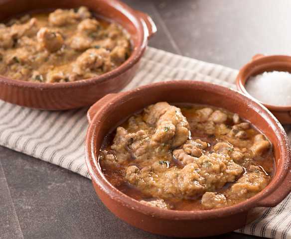 Ris d'agneau à la zamorana