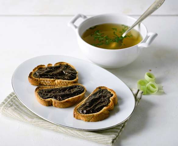 Hühnerleberschnitten