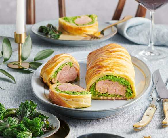 Schweinsfilet im Teig