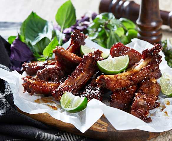 蜜汁香蒜烤排骨