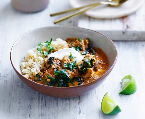 Kid-friendly butter chicken