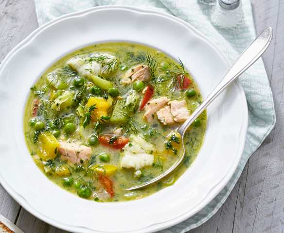 Fisch-Gemüse-Suppe Fisch-Gemüse-Suppe