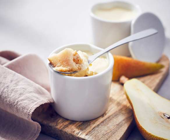 Leichte Birnencreme
