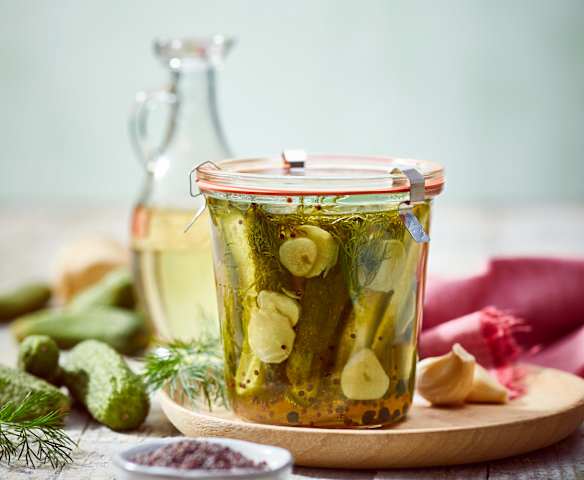 Dill-Essig-Gurken