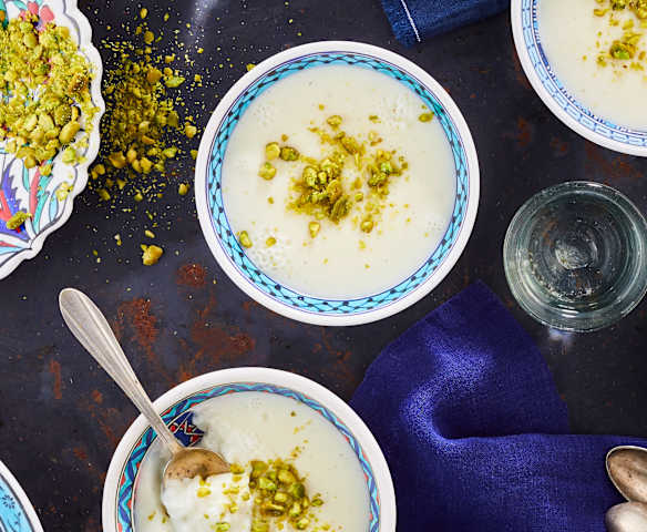 Le muhallebi (pudding turc)