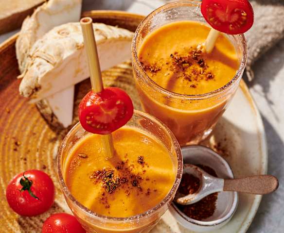 Fruchtiger Tomaten-Shake