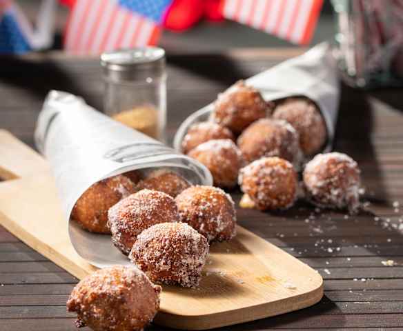 Calas de New Orleans (arroz frito) Calas de New Orleans (arroz frito)