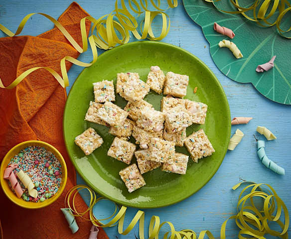 Riso soffiato arcobaleno