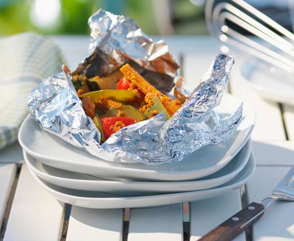 Paprika-Mandel-Marinade für Gemüse