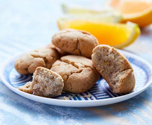 Cookie aux agrumes sans gluten