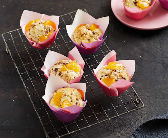 Weihnachtsmann-Muffins Weihnachtsmann-Muffins