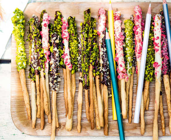 Mikados multicolores