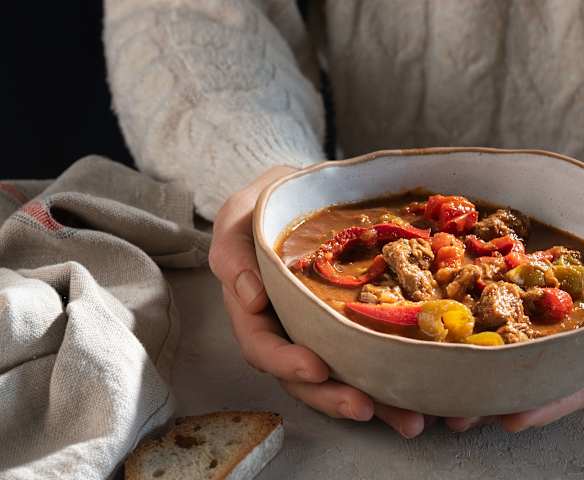 Sopa Goulash de ternera