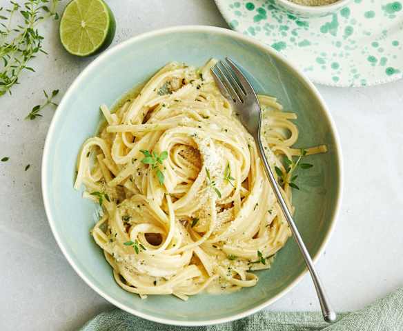 Limetten-Thymian-Pasta