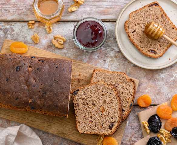 Pan de frutas y frutos secos Pan de frutas y frutos secos